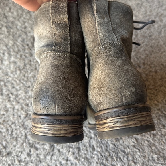 Taos distressed charcoal grey lace-up boots, women’s EU sz. 39/ US 8.5, perfect - Picture 4 of 11